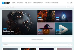 Nurify Blogger Template